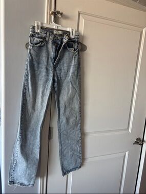 Abercrombie and fitch 90s high rise straight jeans